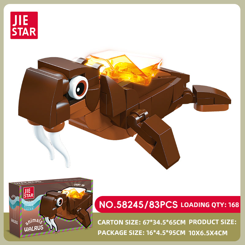 JIESTAR Animal Building Block Set 8-Pack SKU image - 58245-sku.jpg