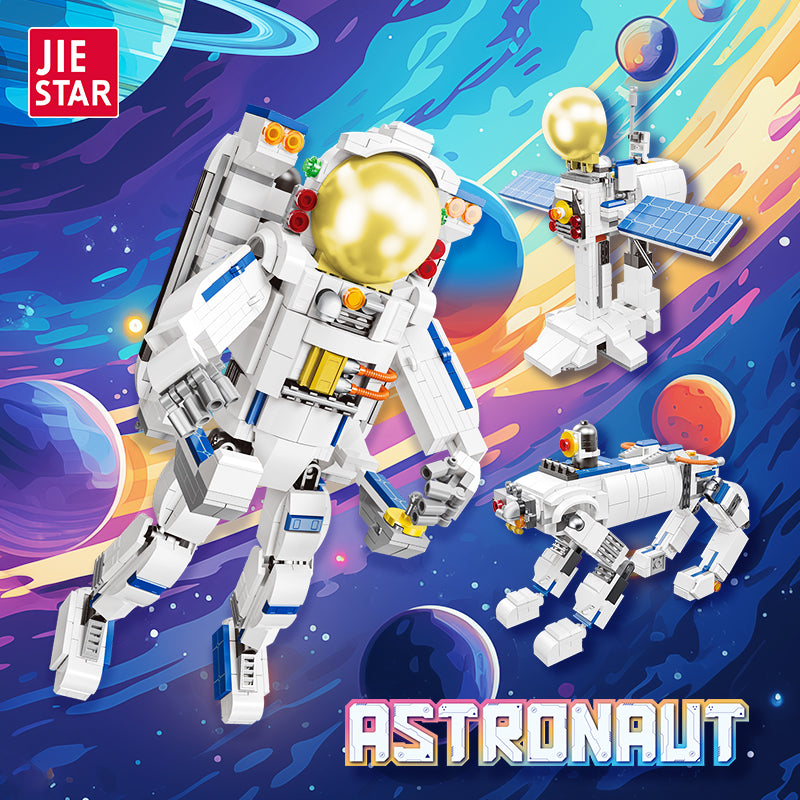 JIESTAR Astronaut 3-In-1 Building Block Set - 58271-1.jpg