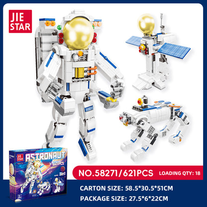 JIESTAR Astronaut 3-In-1 Building Block Set SKU image - 58271-sku.jpg