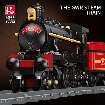 JIESTAR Gwr Steam Train Building Block Set - 59002-1.jpg