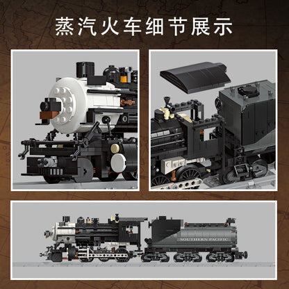 JIESTAR Cn5700 Steam Train Building Block Set - 59003-5.jpg