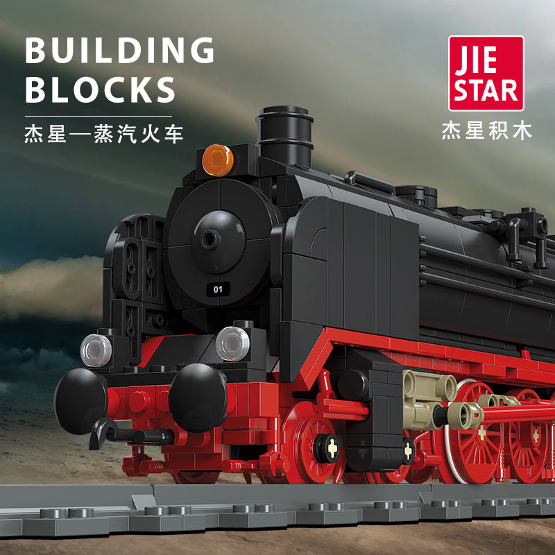JIESTAR German Br01 Steam Locomotive Building Block Set - 59004-1.jpg