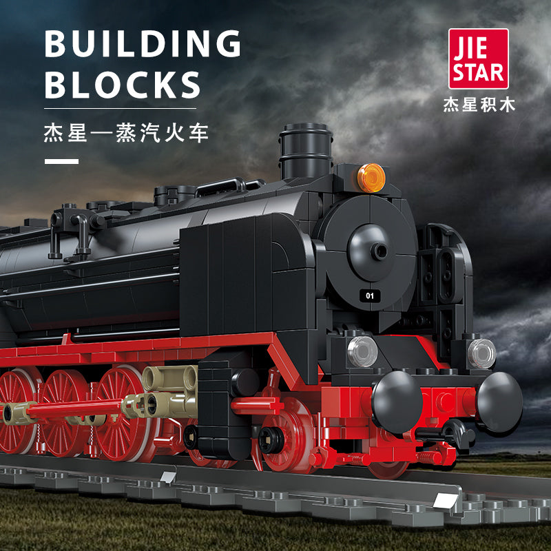 JIESTAR German Br01 Steam Locomotive Building Block Set - 59004-3.jpg