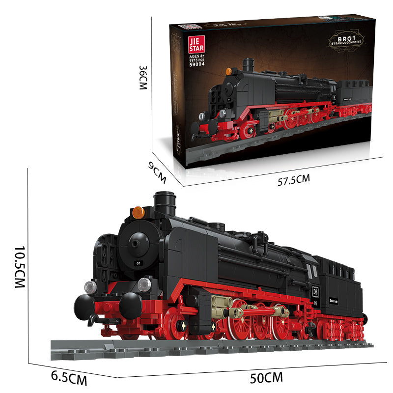 JIESTAR German Br01 Steam Locomotive Building Block Set - 59004-4.jpg