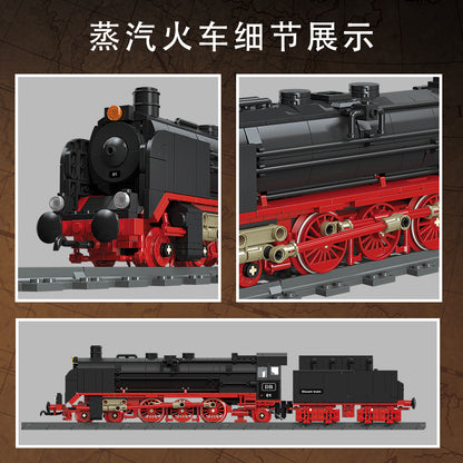 JIESTAR German Br01 Steam Locomotive Building Block Set - 59004-5.jpg