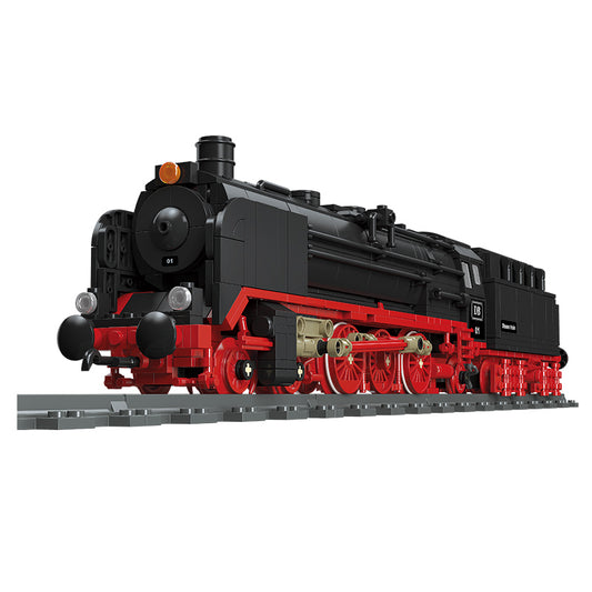 JIESTAR German Br01 Steam Locomotive Building Block Set - 59004-白底.jpg