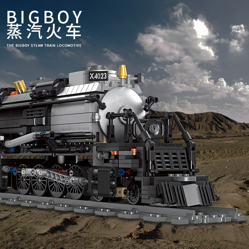JIESTAR Bigboy Steam Locomotive Building Block Set - 59005-2.jpg