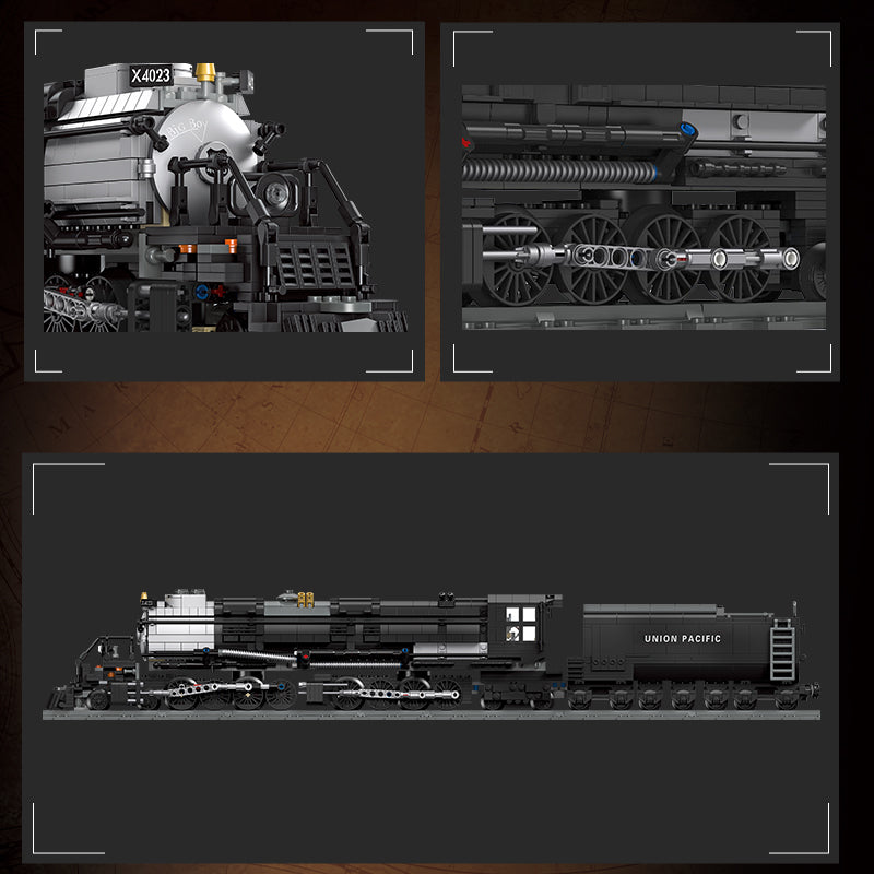 JIESTAR Bigboy Steam Locomotive Building Block Set - 59005-3.jpg