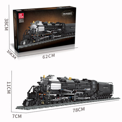 JIESTAR Bigboy Steam Locomotive Building Block Set - 59005-4.jpg