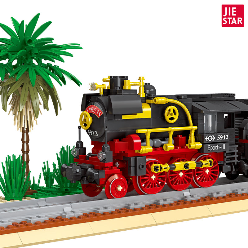 JIESTAR Steam Locomotive 2-6-0 Building Block Set - 59008-白底.jpg