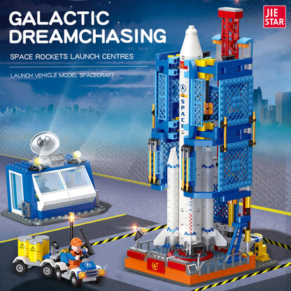 JIESTAR 逐梦星河.航天发射中心 Building Block Set - 59011-1.jpg