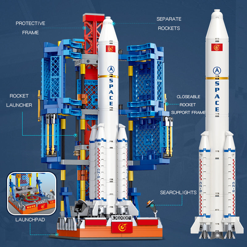 JIESTAR 逐梦星河.航天发射中心 Building Block Set - 59011-3.jpg
