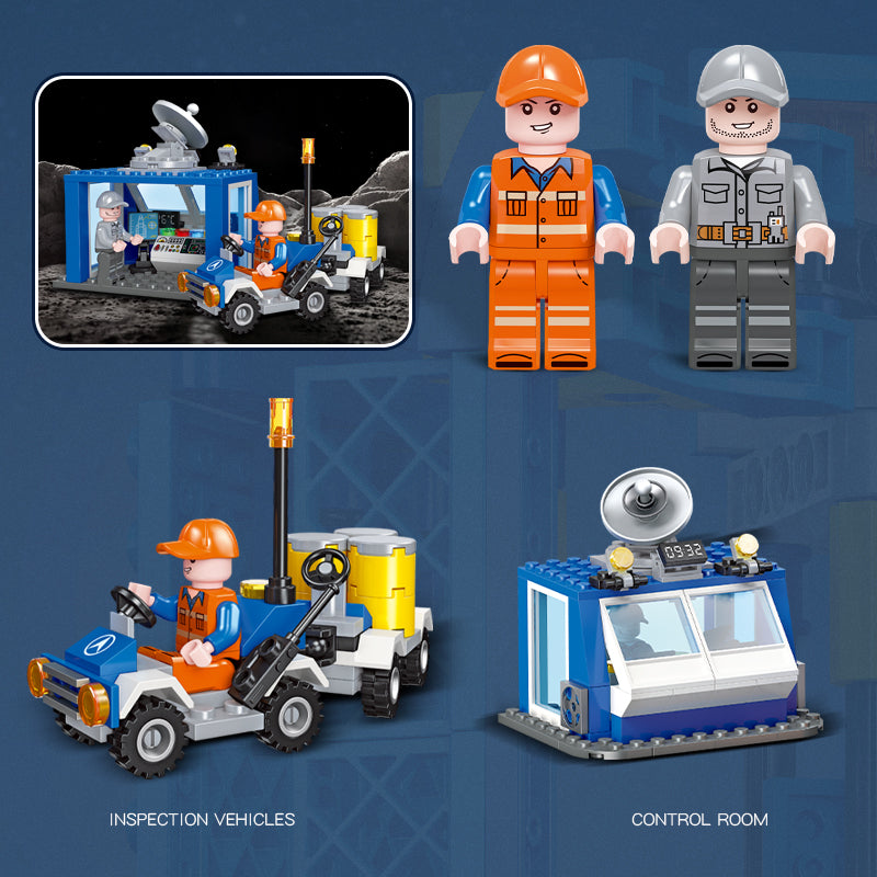 JIESTAR 逐梦星河.航天发射中心 Building Block Set - 59011-4.jpg