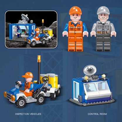 JIESTAR 逐梦星河.航天发射中心 Building Block Set - 59011-4.jpg