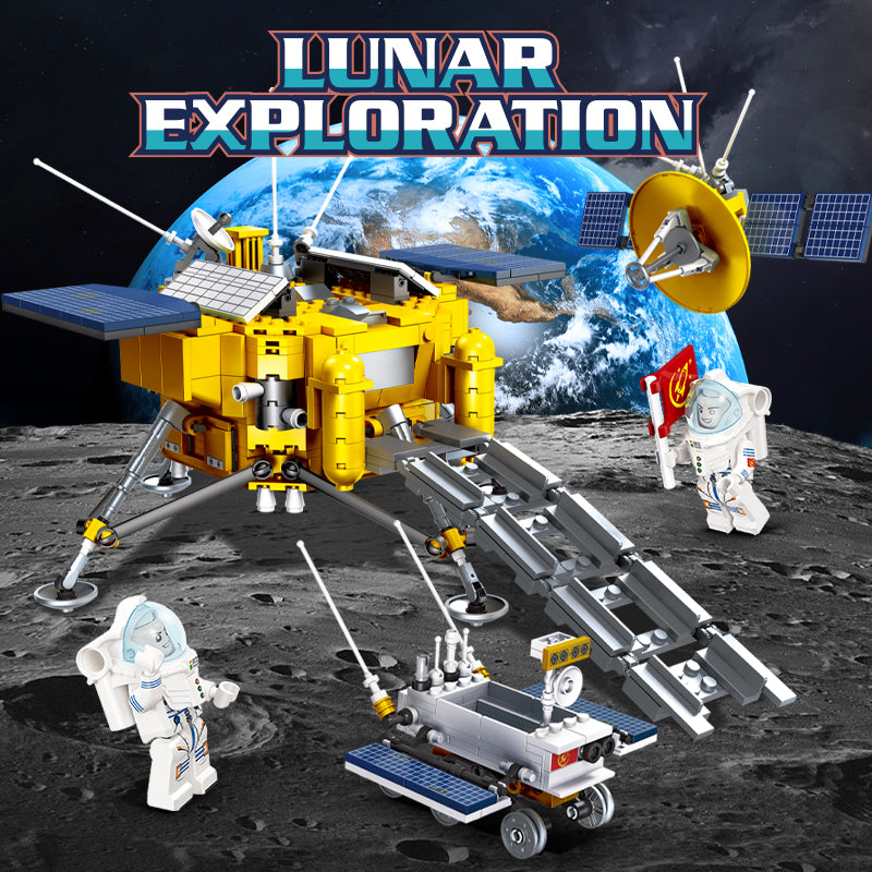 JIESTAR Chasing The Dream Galaxy. Lunar Exploration Building Block Set - 59012-1.jpg