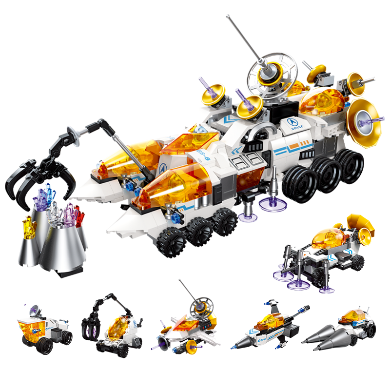 JIESTAR Dream Galaxy Series [6 Small Styles] Building Block Set - 59014-白底.png