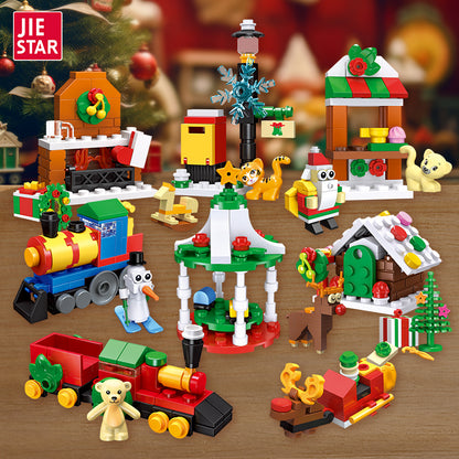 JIESTAR Christmas Building Block Set 24-Pack - 59023-59046-1.jpg