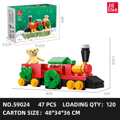 JIESTAR Christmas Building Block Set 24-Pack SKU image - 59024-sku.jpg