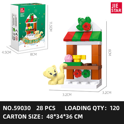 JIESTAR Christmas Building Block Set 24-Pack SKU image - 59030-sku.jpg