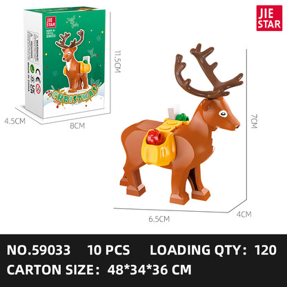 JIESTAR Christmas Building Block Set 24-Pack SKU image - 59033-sku.jpg