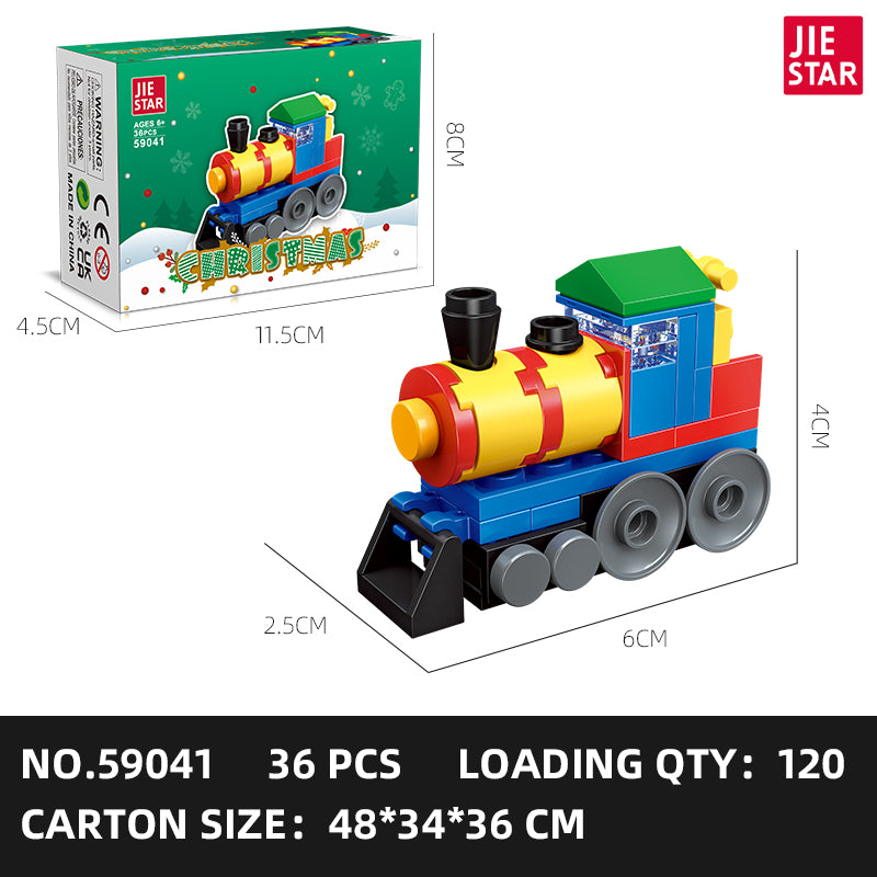JIESTAR Christmas Building Block Set 24-Pack SKU image - 59041-sku.jpg