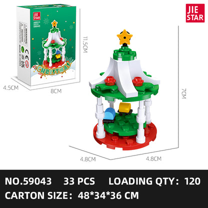 JIESTAR Christmas Building Block Set 24-Pack SKU image - 59043-sku.jpg