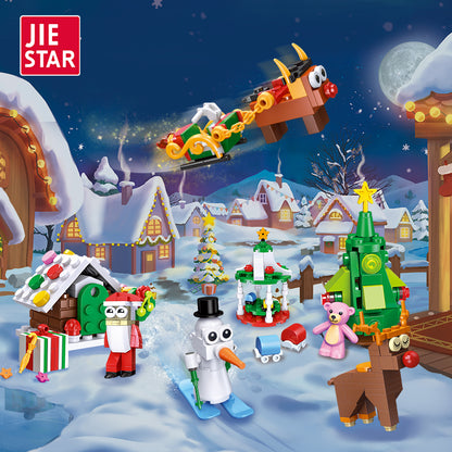 JIESTAR Christmas Blind Box Building Block Set - 59069-1.jpg