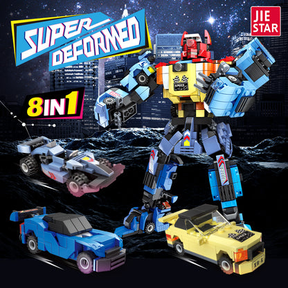 JIESTAR Super Jump Deformation [8 Small Styles] Building Block Set - 59074-1.jpg