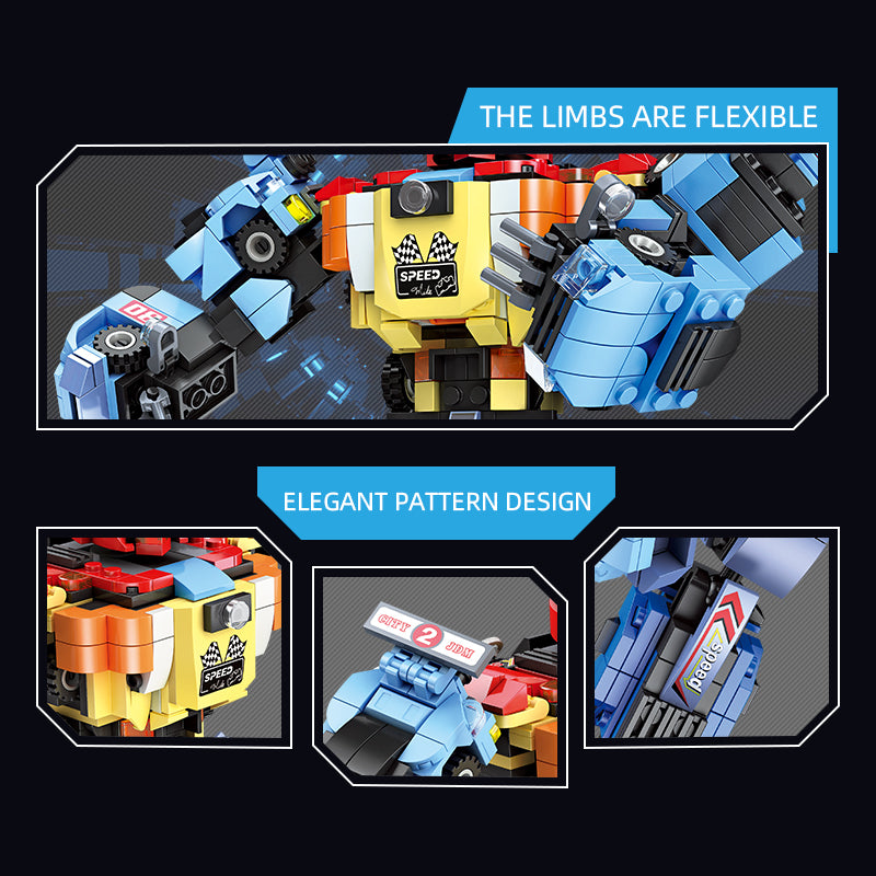 JIESTAR Super Jump Deformation [8 Small Styles] Building Block Set - 59074-3.jpg