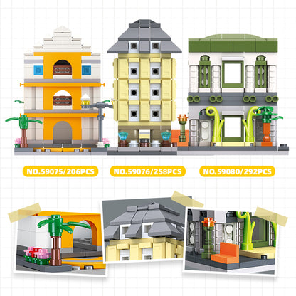 JIESTAR Street View Building Block Set 3-Pack - 59075+59076+59080-2.jpg