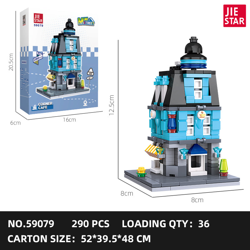 JIESTAR Street View Building Block Set 2-Pack SKU image - 59079-sku.jpg