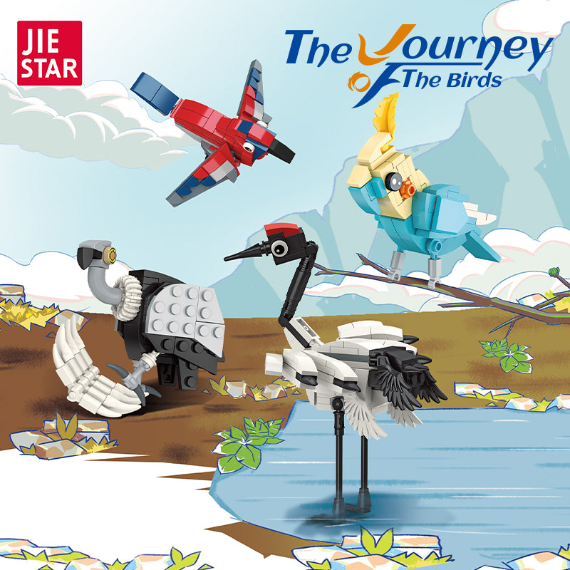 JIESTAR Bird Trip Building Block Set - 59082-1.jpg