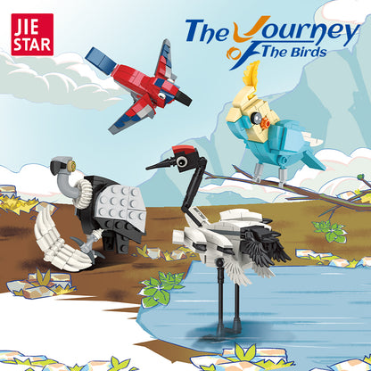 JIESTAR Bird Trip Building Block Set - 59082-1.jpg