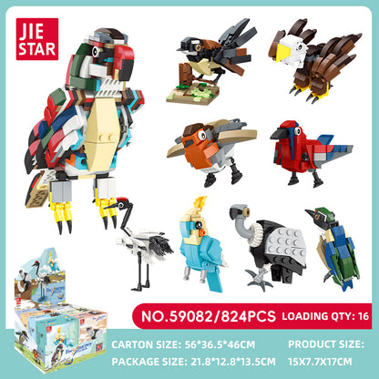JIESTAR Bird Trip Building Block Set SKU image - 59082-sku.jpg