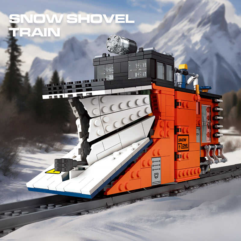 JIESTAR Snow Plow Train Building Block Set - 59095-1.jpg