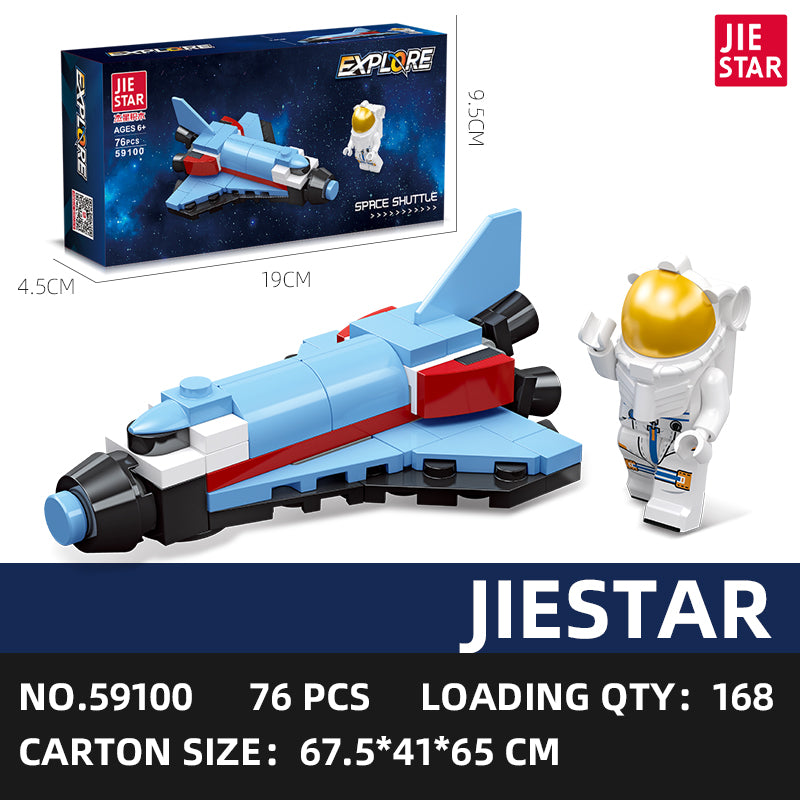 JIESTAR Aerospace Building Block Set 3-Pack SKU image - 59100-sku.jpg