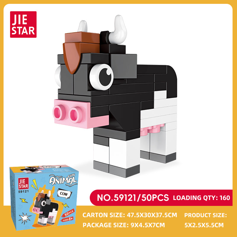 JIESTAR Animal Building Block Set 12-Pack SKU image - 59121-sku.jpg