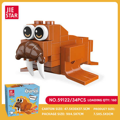 JIESTAR Animal Building Block Set 12-Pack SKU image - 59122-sku.jpg