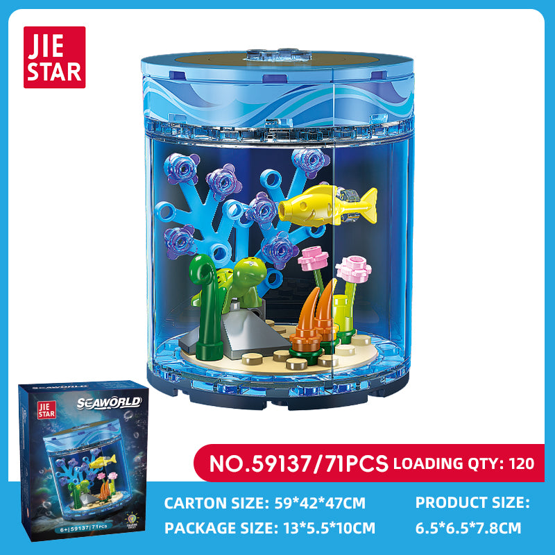 JIESTAR Underwater Building Block Set 6-Pack SKU image - 59137-sku.jpg