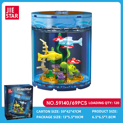 JIESTAR Underwater Building Block Set 6-Pack SKU image - 59140-sku.jpg