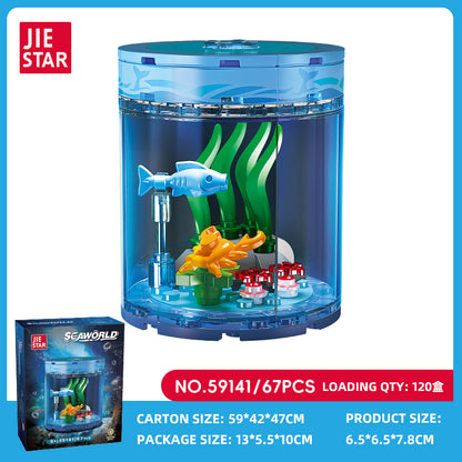 JIESTAR Underwater Building Block Set 6-Pack SKU image - 59141-sku.jpg