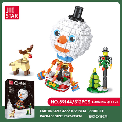 JIESTAR Christmas Building Block Set 6-Pack SKU image - 59144.jpg