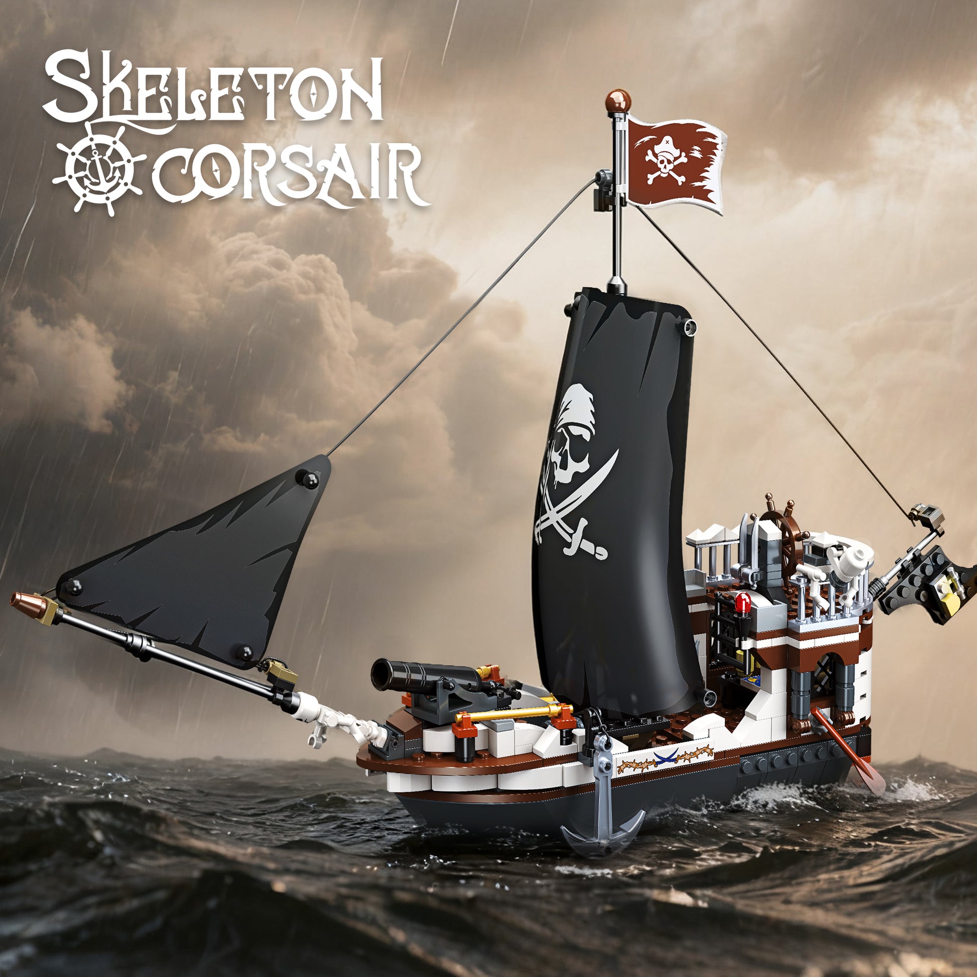 JIESTAR Skeleton Galley Building Block Set - 59150-1.jpg
