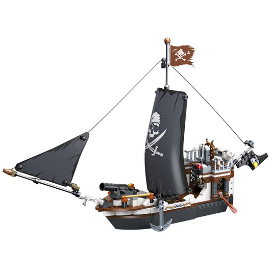 JIESTAR Skeleton Galley Building Block Set - 59150-白底.jpg