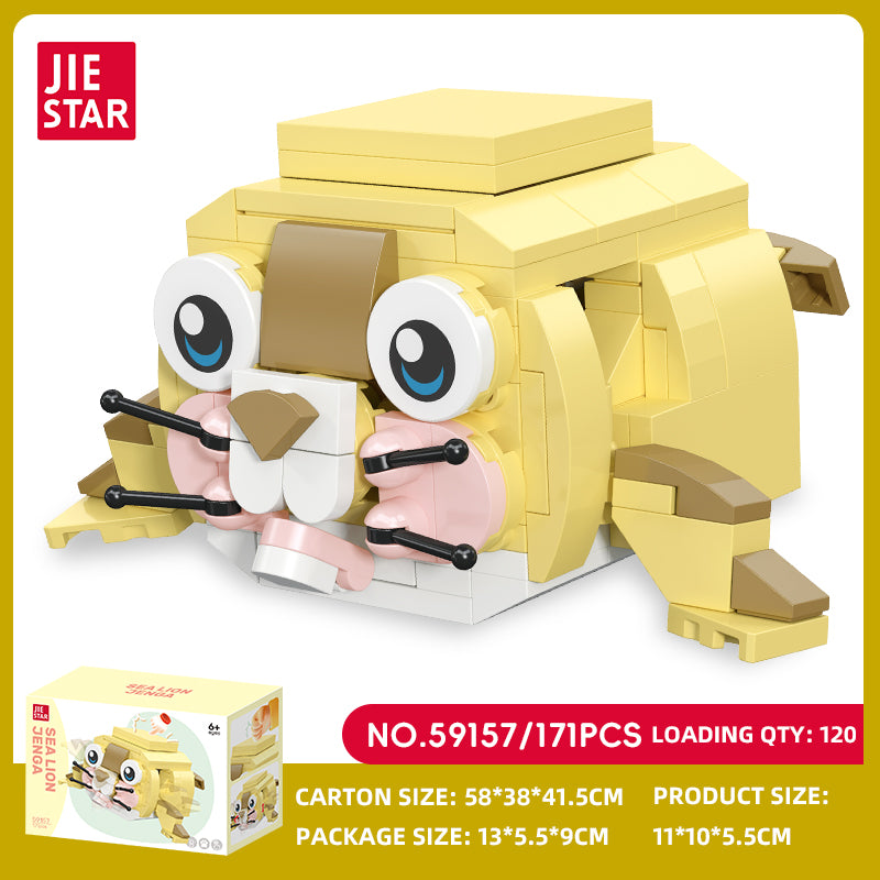 JIESTAR Animal Building Block Set 6-Pack SKU image - 59157.jpg