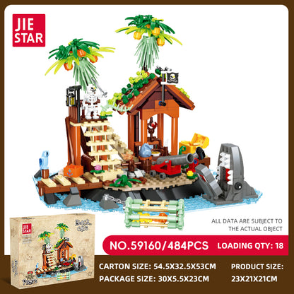 JIESTAR Pirate Building Block Set 3-Pack SKU image - 59160-sku.jpg
