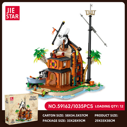 JIESTAR Shipwreck Base Building Block Set SKU image - 59162-sku.jpg