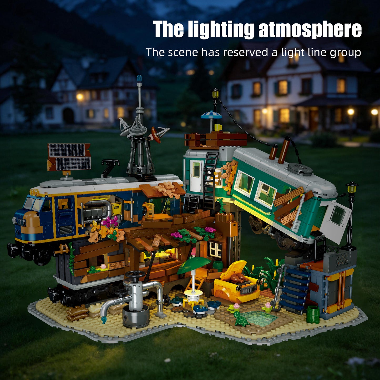 JIESTAR Train Park Building Block Set - 59167-5.jpg