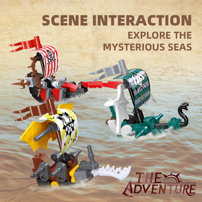 JIESTAR Pirate Ship [6 Small Styles] Building Block Set - 59222-3.jpg