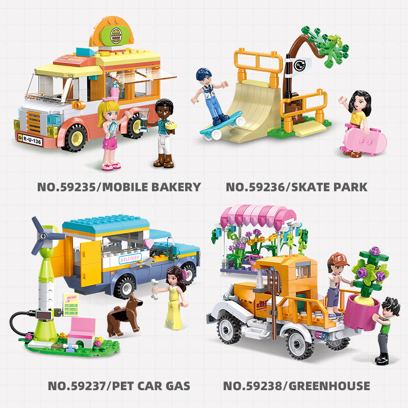 JIESTAR Girl Building Block Set 4-Pack - 59235-59238-2.jpg